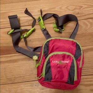 Ski trainer backpack